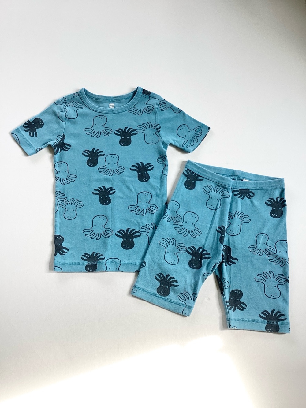 Tea Collection Blue Octopus Pajamas